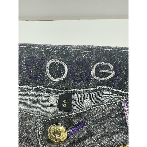 Coogi Women’s Jeans Black Size 14W Embroidered Back Pockets - Picture 6 of 7
